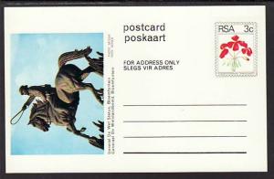 South Africa Flower Unused Postal Card 