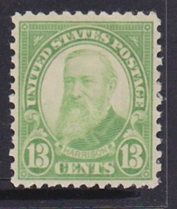 694 Benjamin Harrison MNH