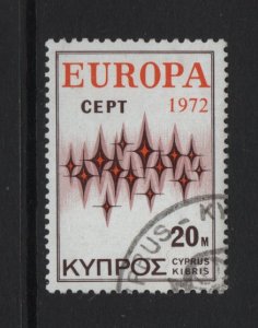 Cyprus  #380  cancelled  1972  Europa  20m