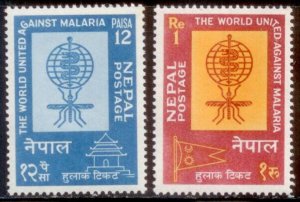 Nepal 1962 SC# 135-6 MNH-OG E170