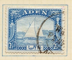 Aden 1937 Early Issue Fine Used 2.5as. NW-194915