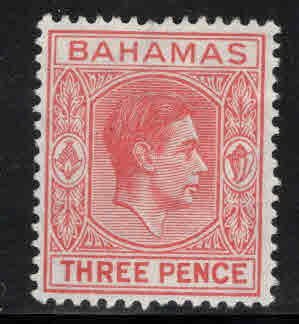 Bahamas Scott 156 MH* KGVI stamp