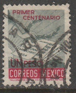 MEXICO 889, $1P Centennial of National Anthem. Used. VF. (1062)