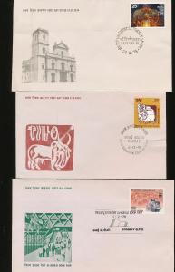 INDIA 1980s FDC Covers Mixture (Appx 24 Items) Ac1030