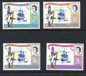 Tristan da Cunha 95-98 MNH 1966