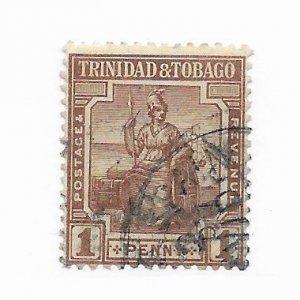 Trinidad & Tobago #14 Used - Stamp - CAT VALUE $1.90