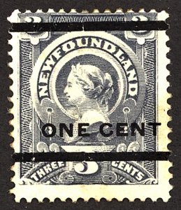 Newfoundland #77 MINT Pair OG HR