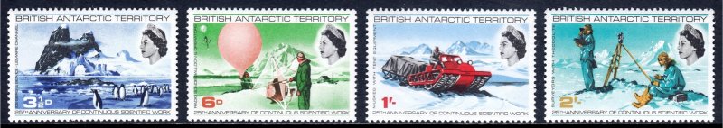 British Antarctic Territory - Scott #20-23 - MNH - SCV $8.75