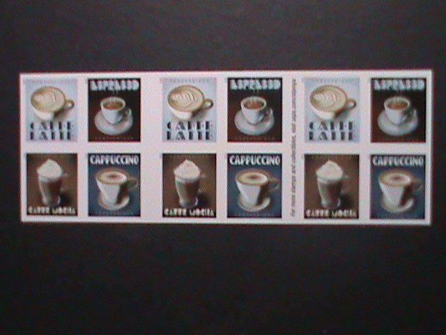 ​UNITED STATES-2021 UNITED STATES COFFEE DRINKS-MNH- FULL  BOOKLET-VF