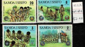 SAMOA 1973 SCOUT MOVEMENT MNH