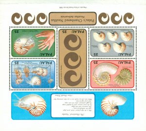 RMK13-0126 PALAU 203 MH SS MARINE LIFE  BIN $2.00