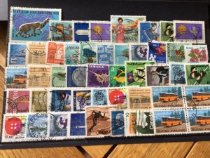 Super World mounted mint & used stamps for collecting A13005