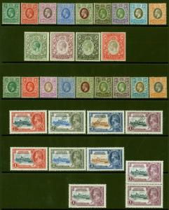 Somaliland QV - KGVI guter Zustand postfrisch/ MNH Briefmarken Sammlung Schöne