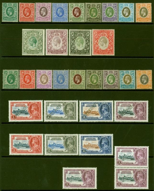 Somaliland QV - KGVI Fine Mint/MNH Stamp Collection Nice Valuable Lot CV £3130