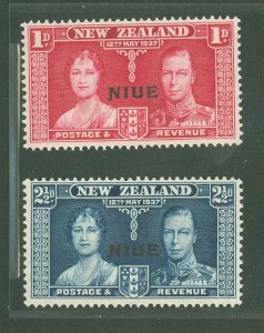 Niue #70-71v