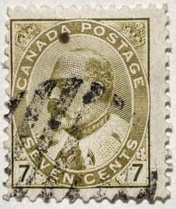 AlexStamps CANADA #92 FVF Used