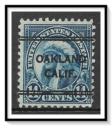 US Precancel #695 Oakland CA Used
