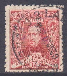 Australia Scott 104 - SG117, 1930 Captain Stuart 1.1/2d used