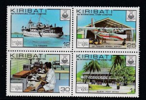 Kiribati # 355a, London '88 Philatelic Exhibition, Mint NH, 1/2 Cat