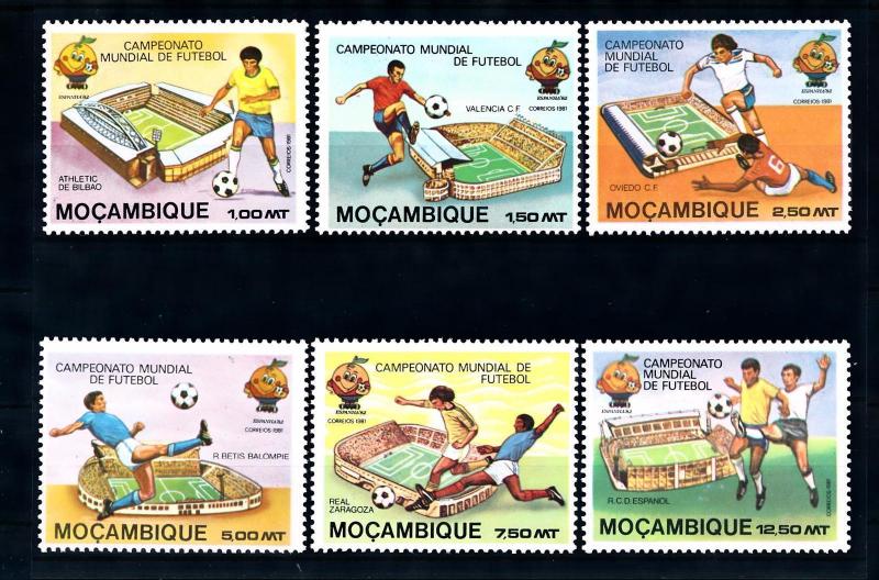 [46453] Mozambique 1981 Sports World Cup Soccer Football Spain MNH