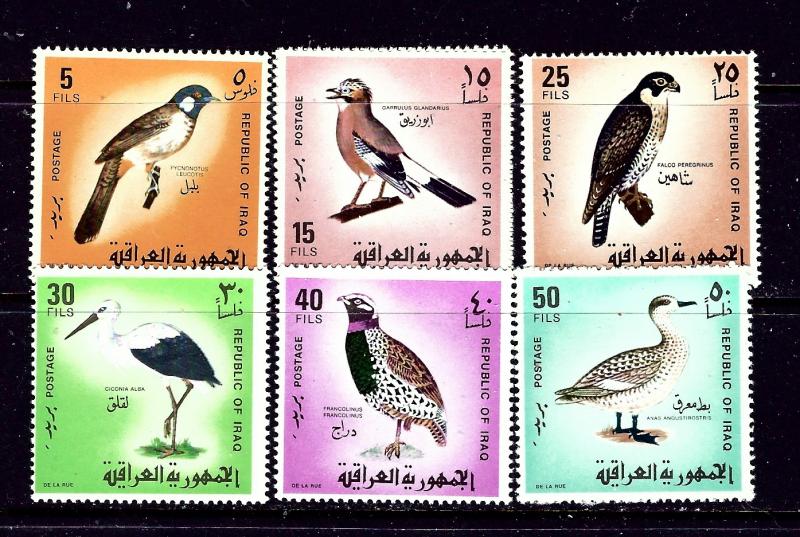 Iraq 463-69 MLH 1968 Birds