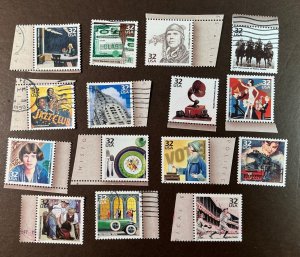 USA USED #3184 1920s Millenniums - all 15 dif. *1998* almost sold out