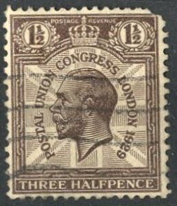 GREAT BRITAIN - SC #207 - USED FAULT -1929 - Great110
