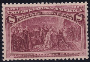 #236 Mint NH, XF (CV $150 - ID46124) - Joseph Luft