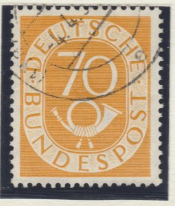 Germany Federal Republic BUND 1951-52 70pf Used A25P47F20066-