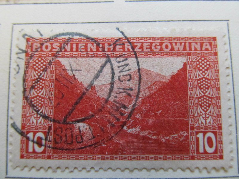 Bosnia & Herzegovina 1906 10h fine used stamp A13P17F25