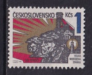 Czechoslovakia  #2401  MNH  1982  the great strike