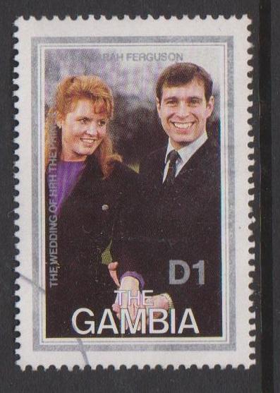 Gambia Sc#637 Used