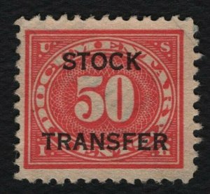 #RD9 50c Stock Transfer, Used [50] **ANY 5=FREE SHIPPING**