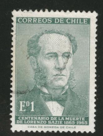 Chile Scott 351 used stamp 1966