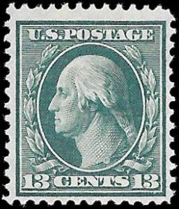 1909 US SC # 339 F VF UNUSED PH og HINGE REM 1 TIME GOOD GUM -  SOUND