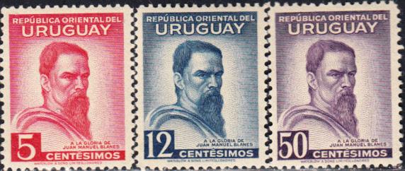 Uruguay #512 - 517 MNH