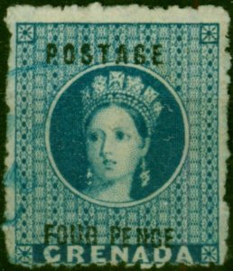 Grenada 1881 4d Blue SG23 Fine Used