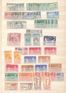 Barbados QV/QE Used MH MNH Mixture (Apx 300+Items) CP479