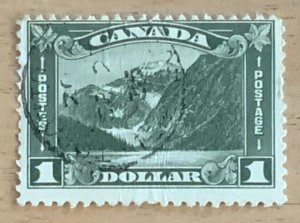 CANADA 1930 $1 MOUNT EDITH CAVELL SG303 CDS USED..CAT £40