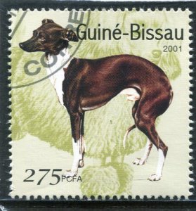 Guinea Bissau 2001 DOG 1 value Perforated Fine used VF