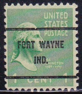 Precancel - Fort Wayne, IN PSS 804-61 - Bureau Issue