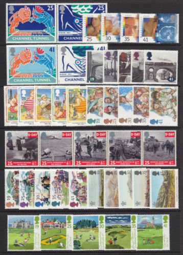 GB 1994 Complete Commemorative Collection Under Face Value BEST BUY on eBay MNH