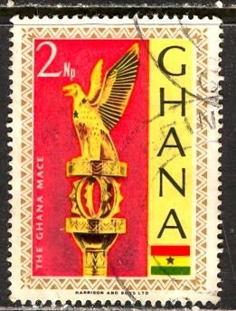 Ghana; 1967: Sc. # 288: O/Used Single Stamp