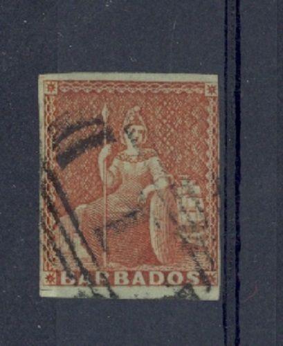 Barbados Scott 4 Used (Catalog Value $325.00)