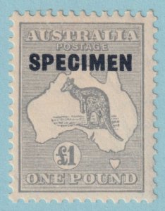 AUSTRALIA 128S SPECIMEN  MINT HINGED OG * NO FAULTS VERY FINE! - CLT