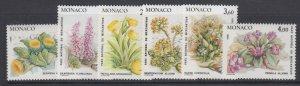 Monaco, Scott 1466-1471 (Yvert 1461-1466), MNH