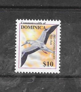 BIRDS - DOMINICA #2332 RED-FOOTED BOOBY MNH