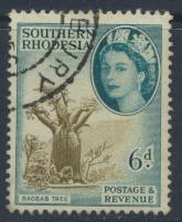 Southern Rhodesia  SG 84  SC# 87  Used Baobab Tree