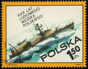 POLAND Sc 1999 USED - 1973 1.5z - Polish Warship