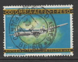 Colombia Sc # C476 used (RC)